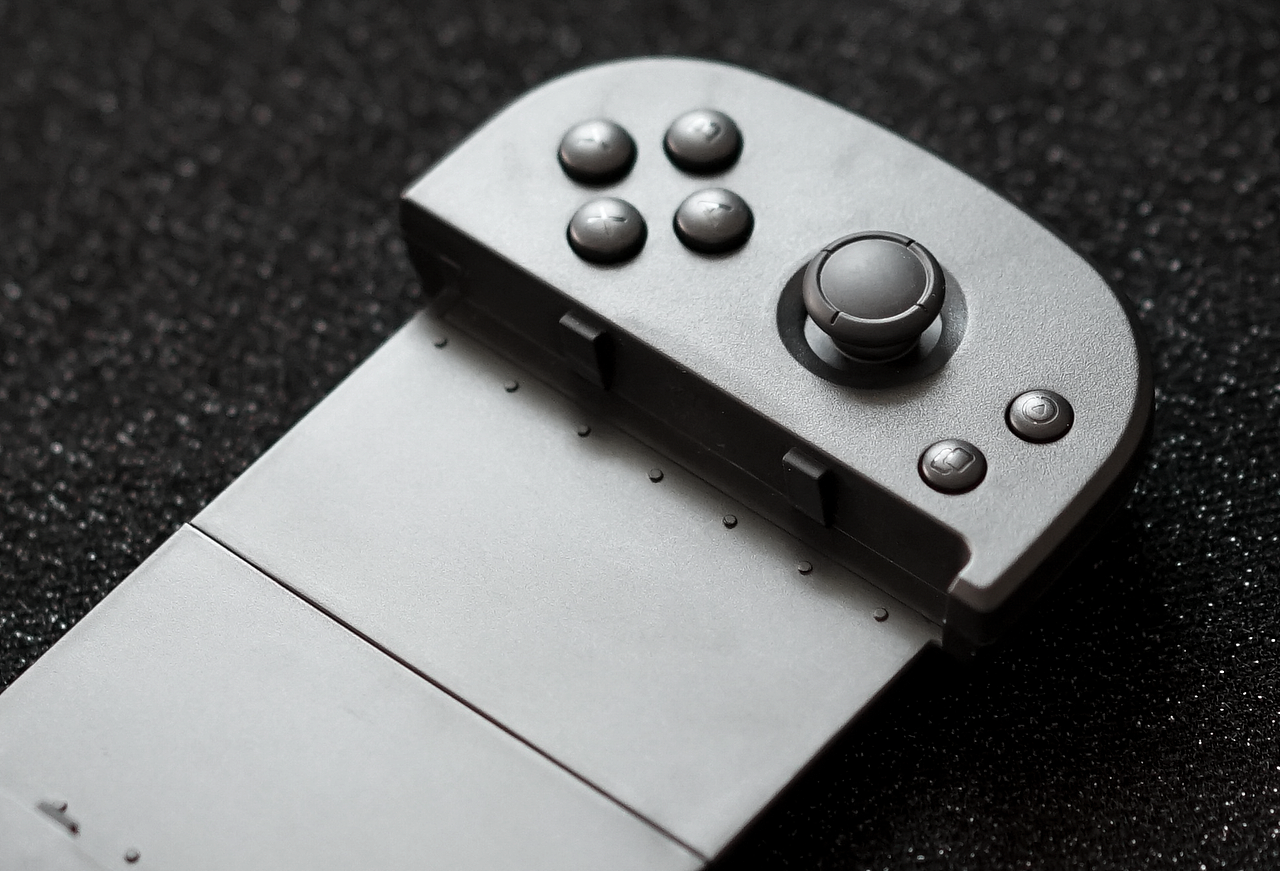 莱仕达游戏手柄拍摄