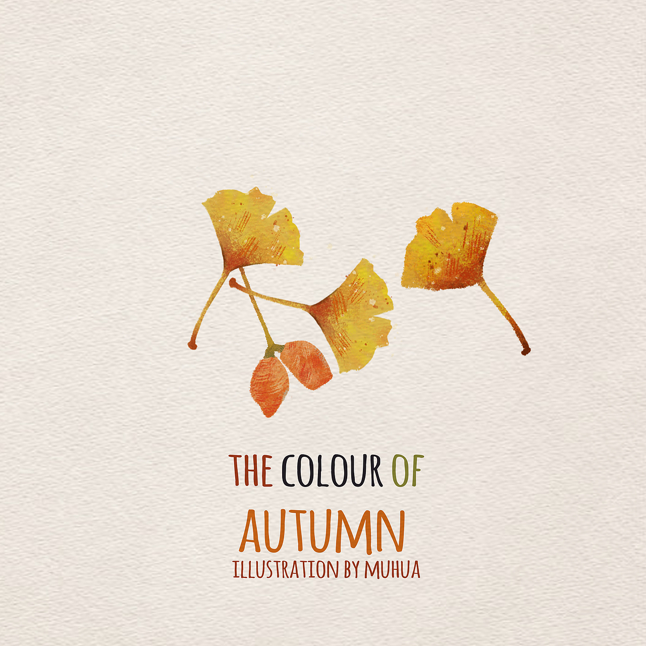 秋天的调色盘（图ZMTgxNjU1OTU2） - 儿童插画 - 站酷设计师木画Muhua原创素材 - 站酷ZCOOL