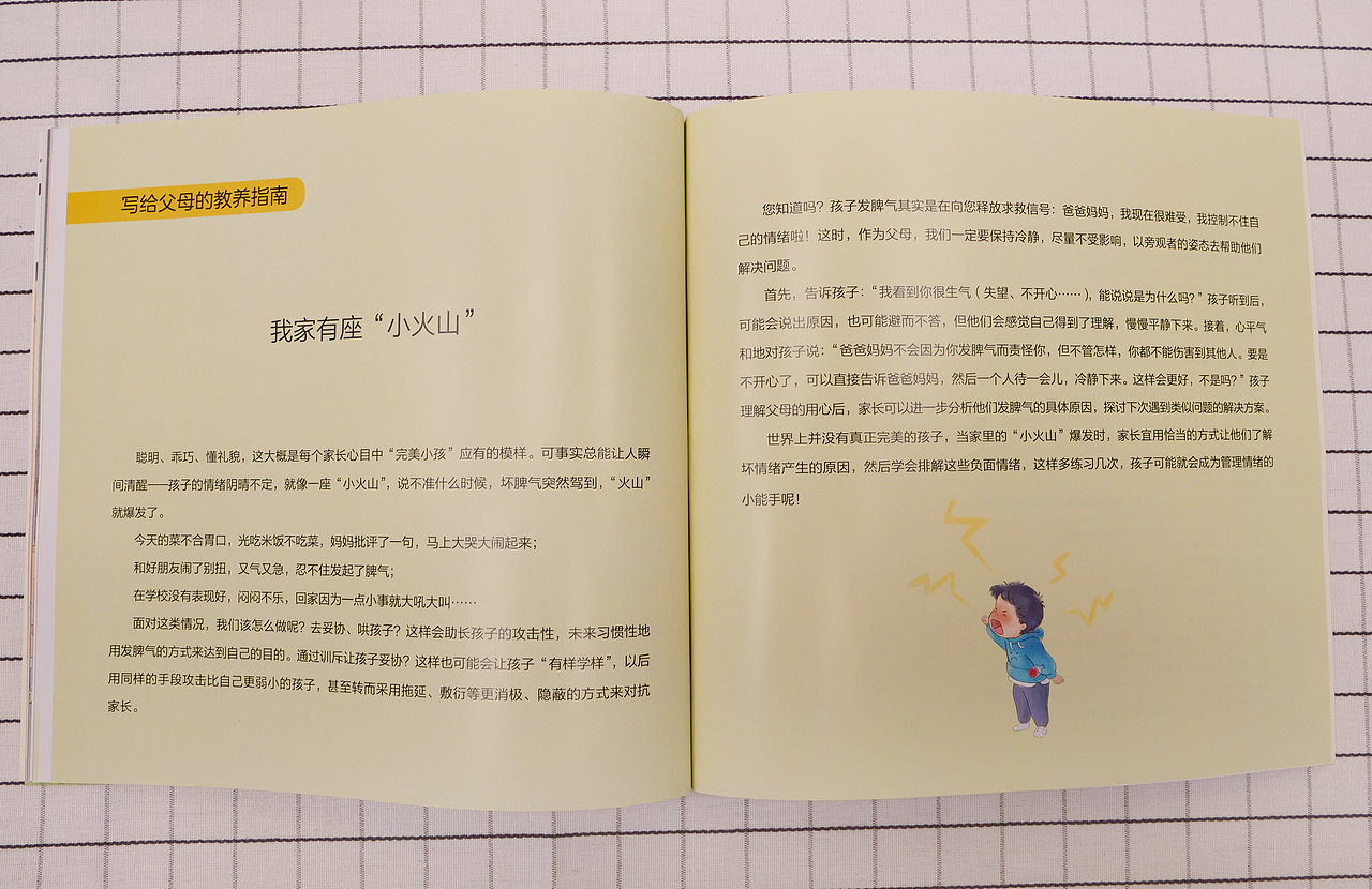 儿童插画-坏脾气消失了(已出版)