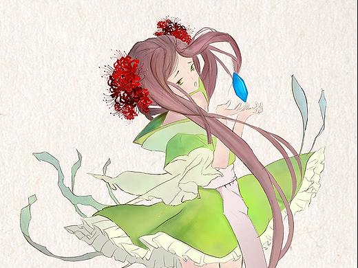 臨摹 - 青衣女子（個人主頁-ZNDI2MzYzODg=） - 創(chuàng)作習作 - 站酷設(shè)計師Zyaire_Cheung原創(chuàng)素材 - 站酷ZCOOL