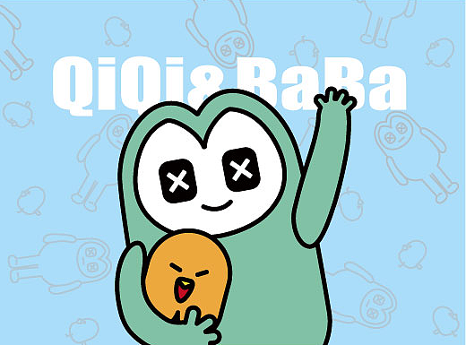 798藝術(shù)區(qū)IP QiQi&BaBa（個(gè)人主頁(yè)-ZNDUxMTcxNDQ=） - IP形象 - 站酷設(shè)計(jì)師兩條魚(yú)阿辛原創(chuàng)素材 - 站酷ZCOOL