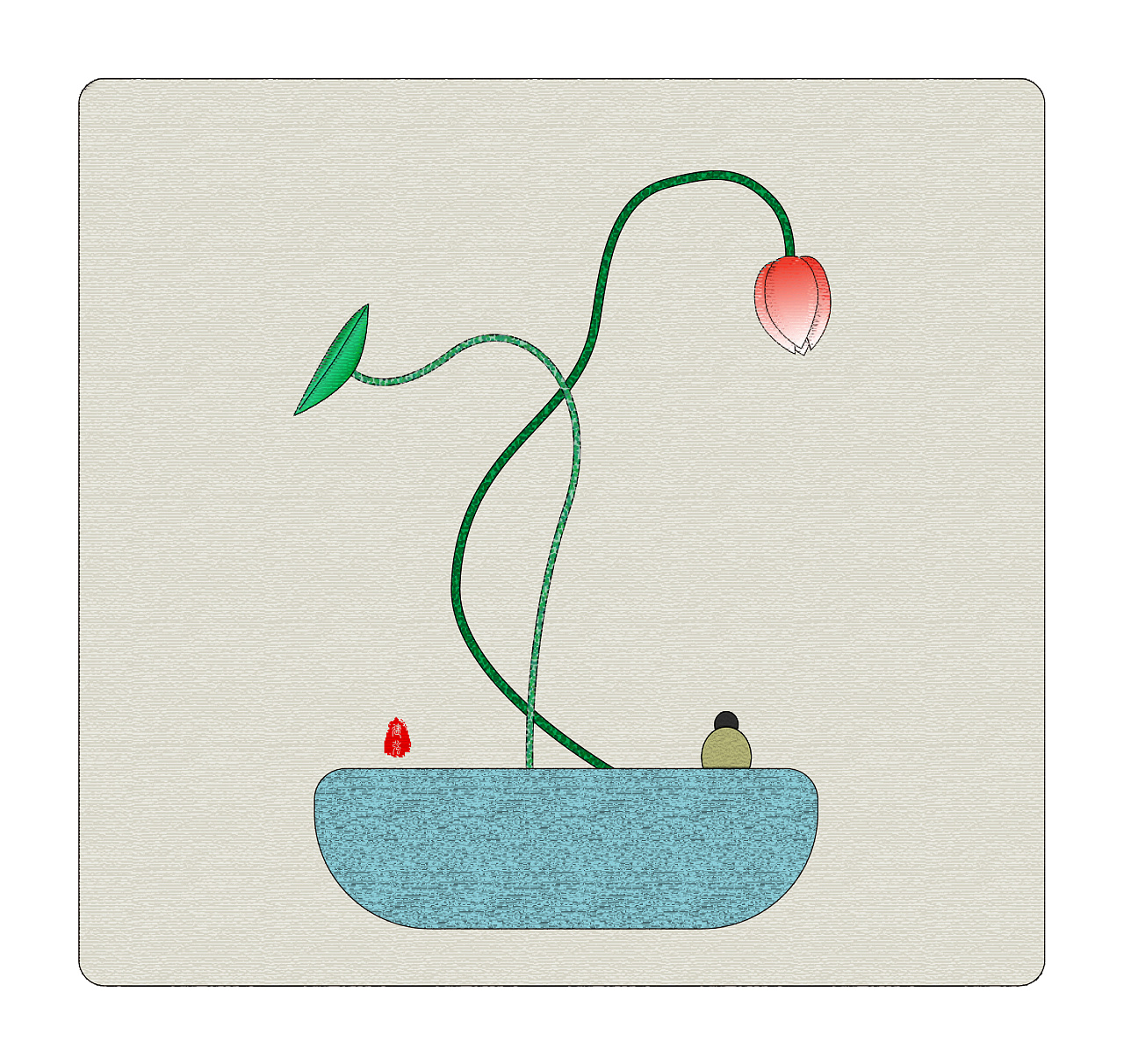 莲花|插画|艺术插画|noah牛 - 原创作品 - 站酷 (zcool)