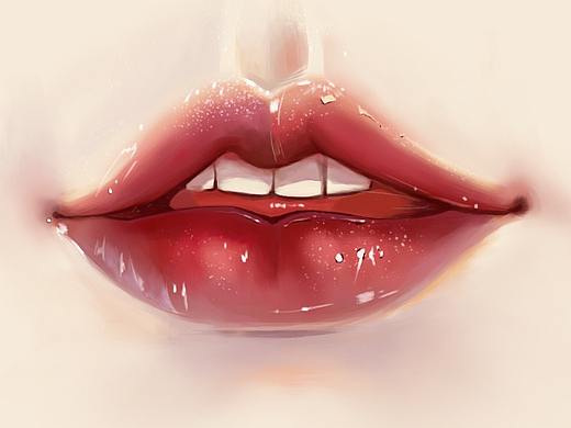 唇部（个人主页-ZNjE4OTYwNTI=） - 创作习作 - 站酷设计师泽灵原创素材 - 站酷ZCOOL