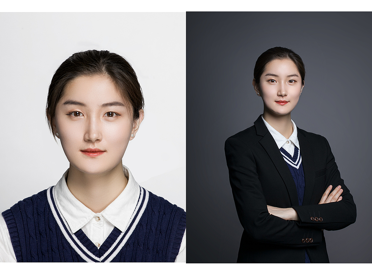 最美证件照拍摄和后期ps修图视频课程 形象照教程