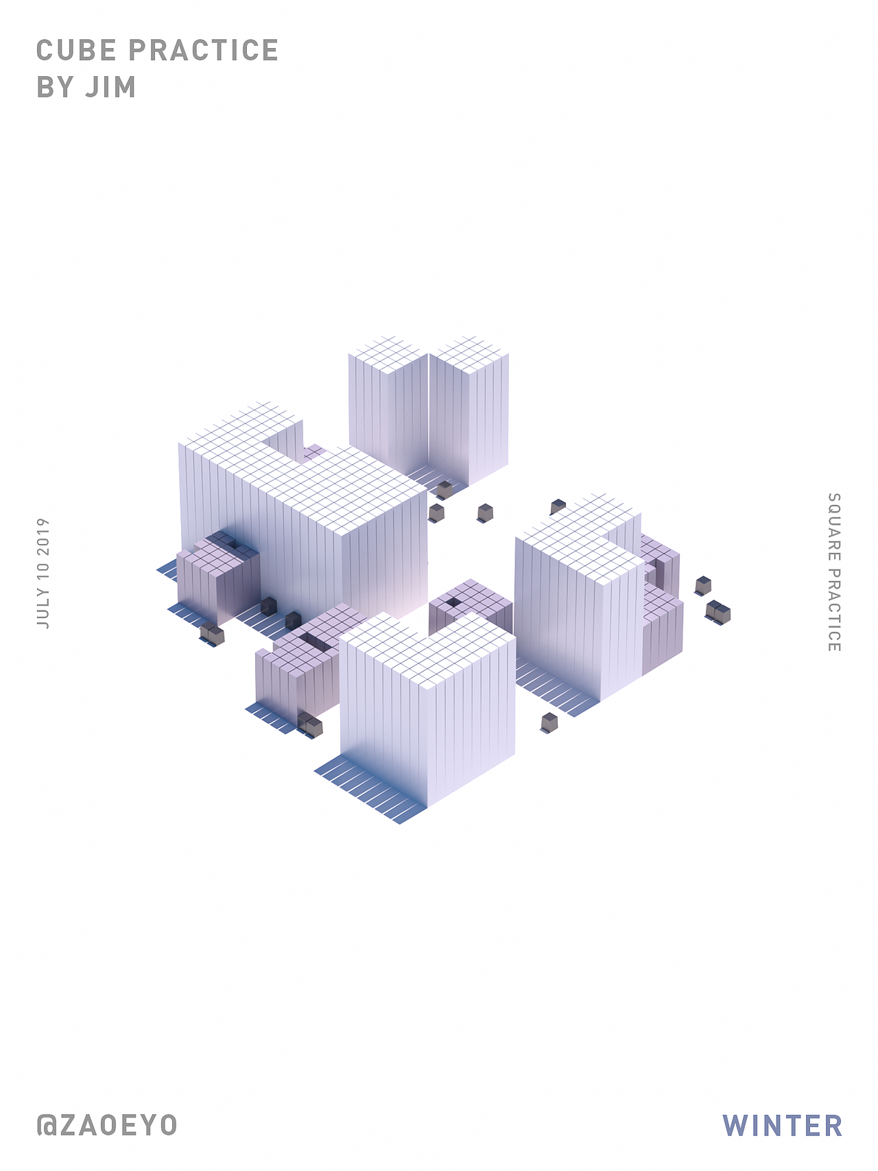 【TetrisFormer】One（图ZMTc4ODkxNzE2） - 其他三维 - 站酷设计师Jim白木原创素材 - 站酷ZCOOL