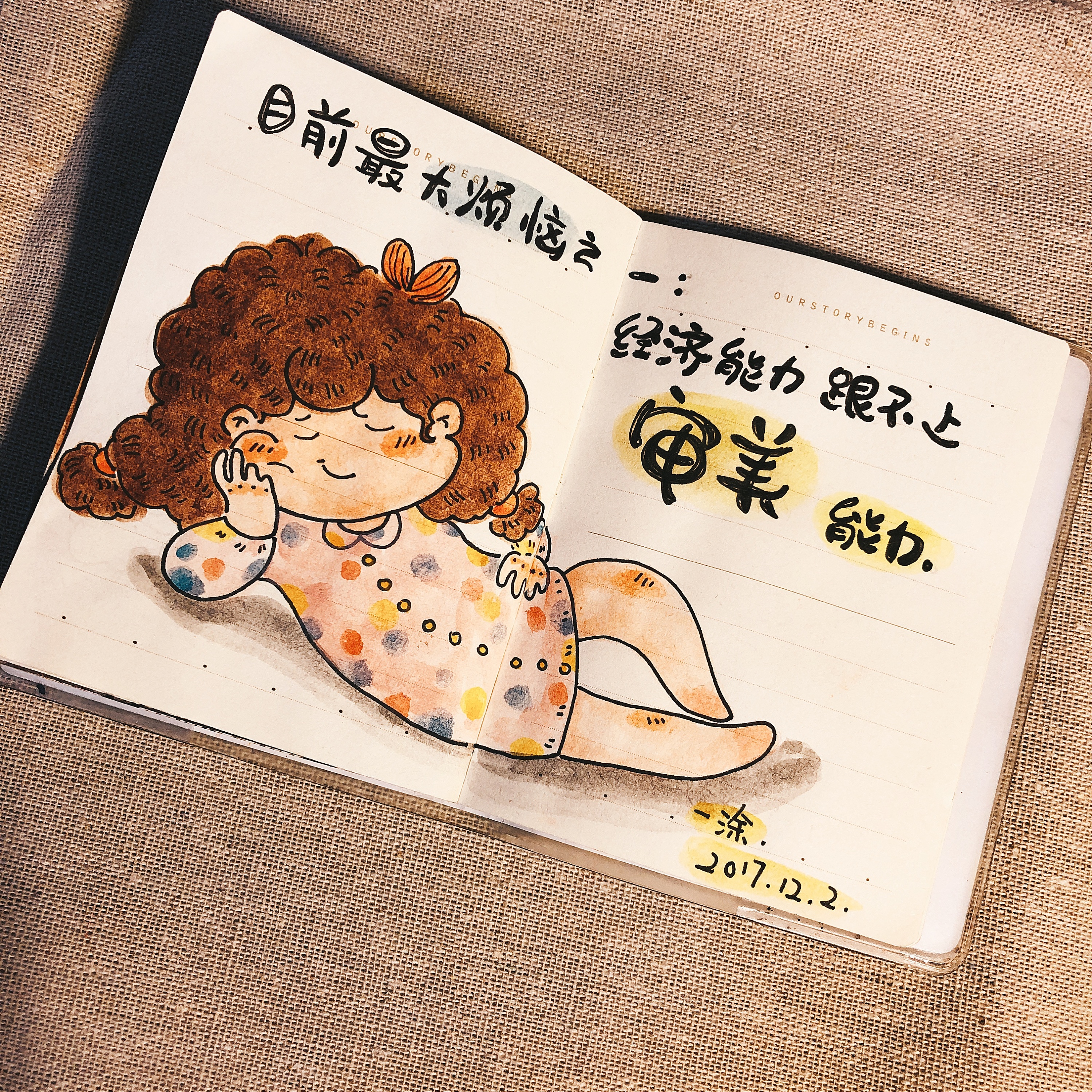 一涂绘生活-小烦恼