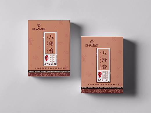 八珍膏包装一系列色系（个人主页-ZNDE3NTM0NDg=） - 包装 - 站酷设计师灵悟原创素材 - 站酷ZCOOL