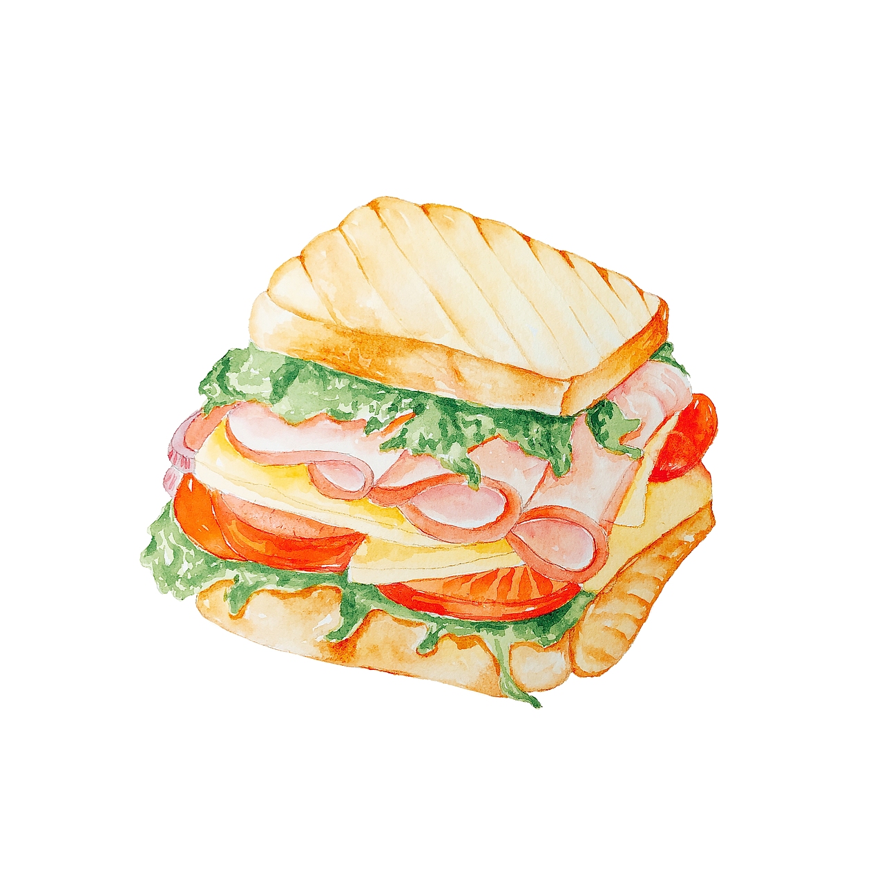 2018——水彩美食篇