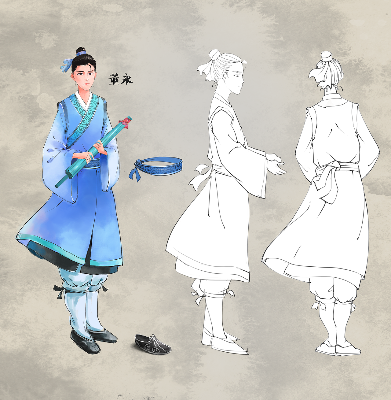 黄梅戏人设（图ZNDM4Mzc0Njg=） - 游戏原画 - 站酷设计师Loststar911原创素材 - 站酷ZCOOL