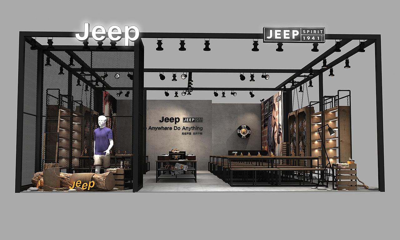 JEEP展会设计（图ZMzE2NjcwMTY=） - 展陈设计 - 站酷设计师cc2pp原创素材 - 站酷ZCOOL