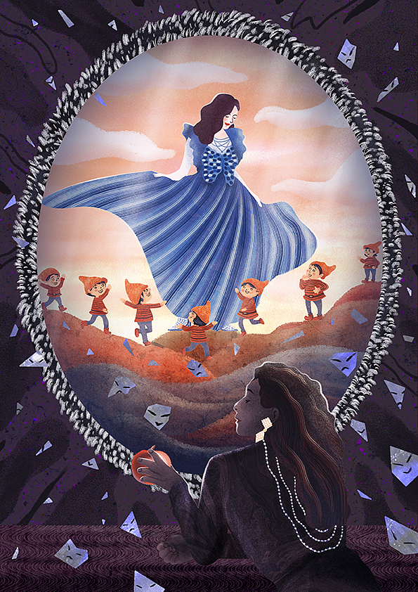 5 2020上半年习作—《格林童话》系列10篇|插画|儿童插画|玖圆子