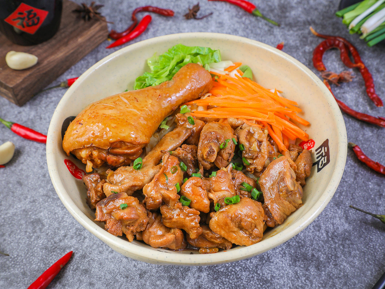 南宁美食外卖简餐拍摄 饭魔快餐粉餐饮小吃图片摄影