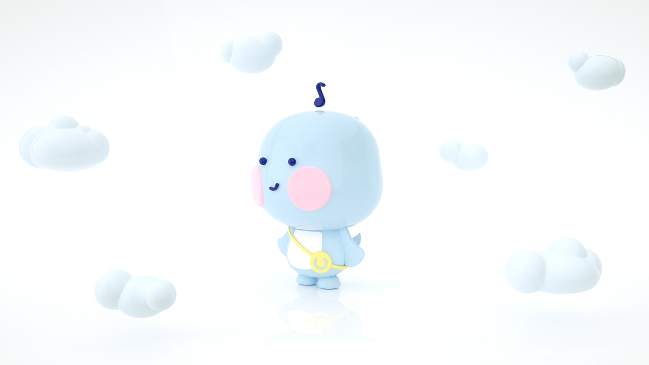 晓雯音乐卡通ip形象设计吉祥物设计