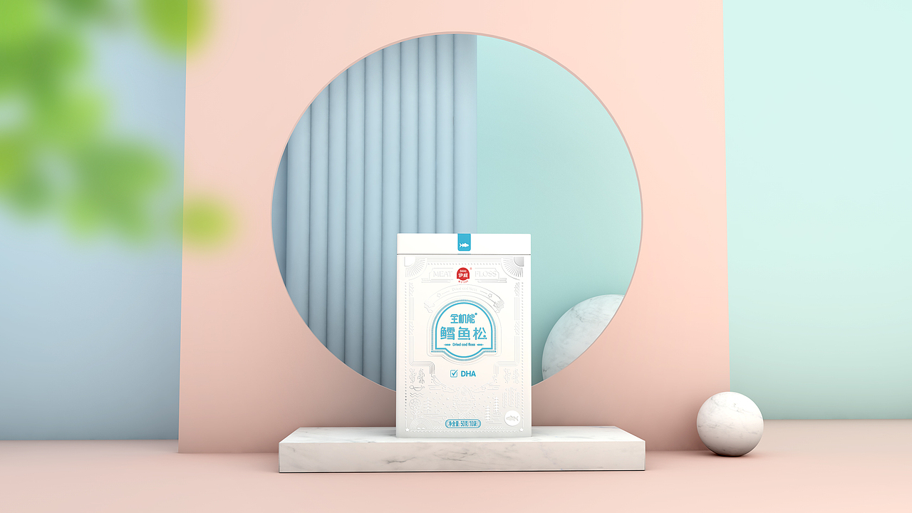 伊威 × 五颗蛋 | 有机肉松包装设计