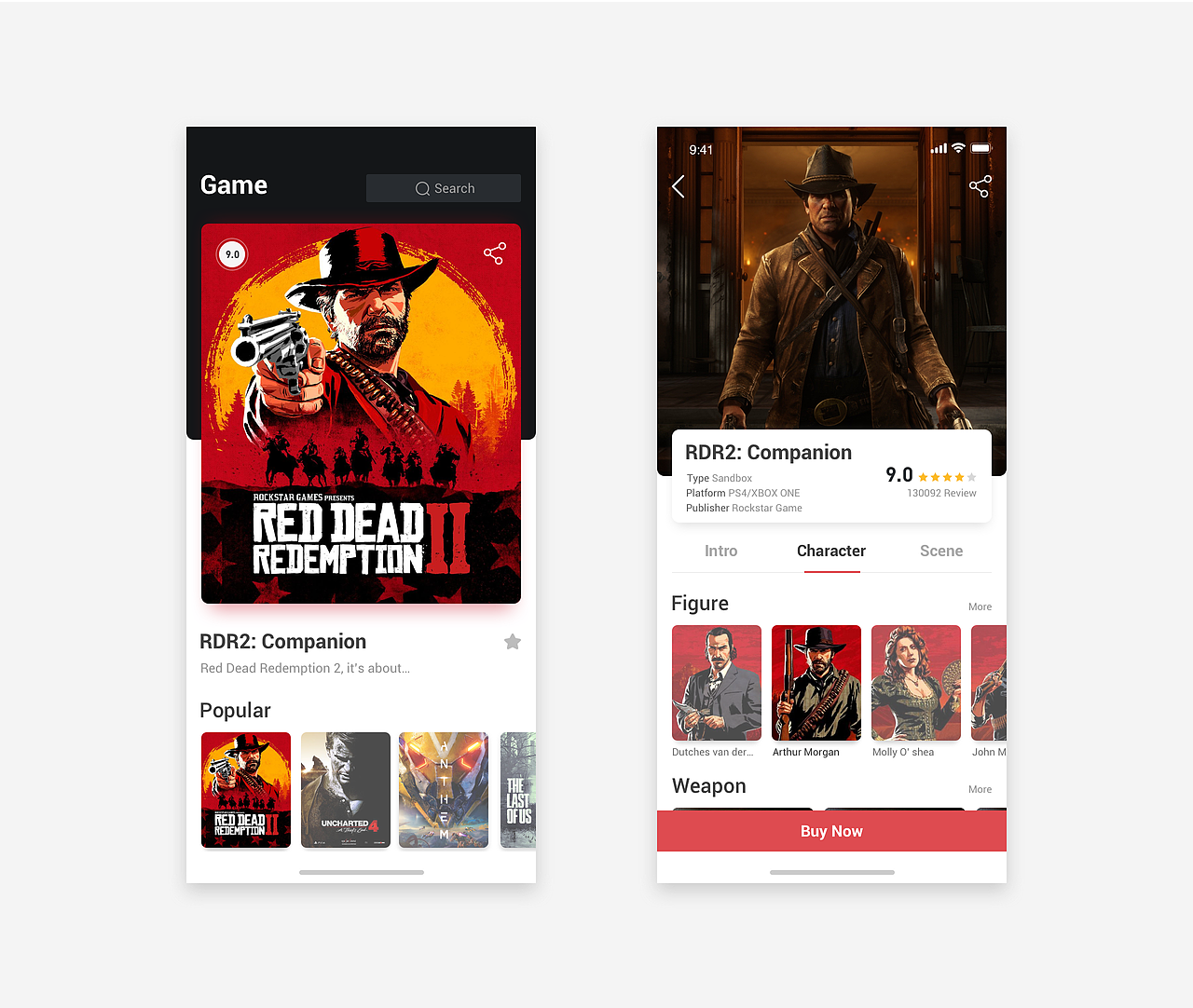 Game information interface（图ZMTYyOTA3OTU2） - APP界面 - 站酷设计师StarryWallpaper原创素材 - 站酷ZCOOL