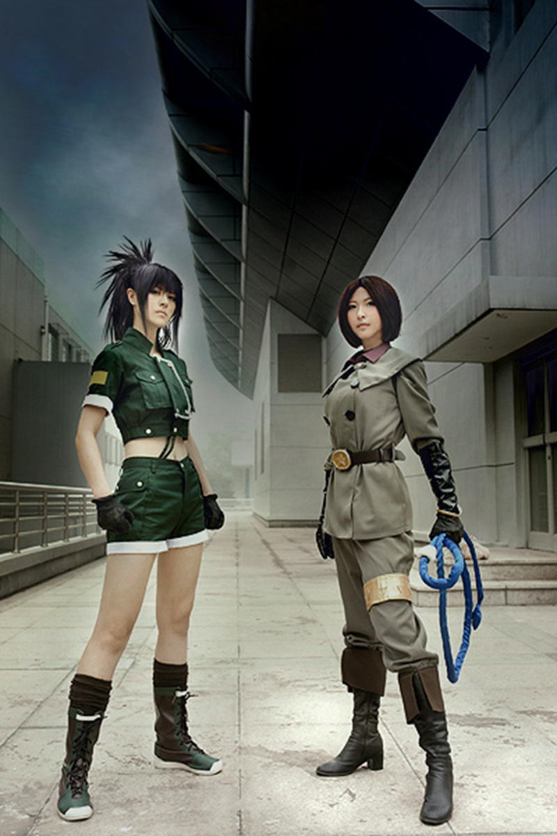 【拳皇kof-cosplay】 莉昂娜&薇普