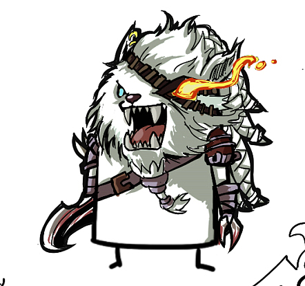 LOL Q版手绘(图ZMTU4Nzg2MzY=) - 新锐潮流插画 - 站酷设计师卡西米尔手绘原创素材 - 站酷ZCOOL