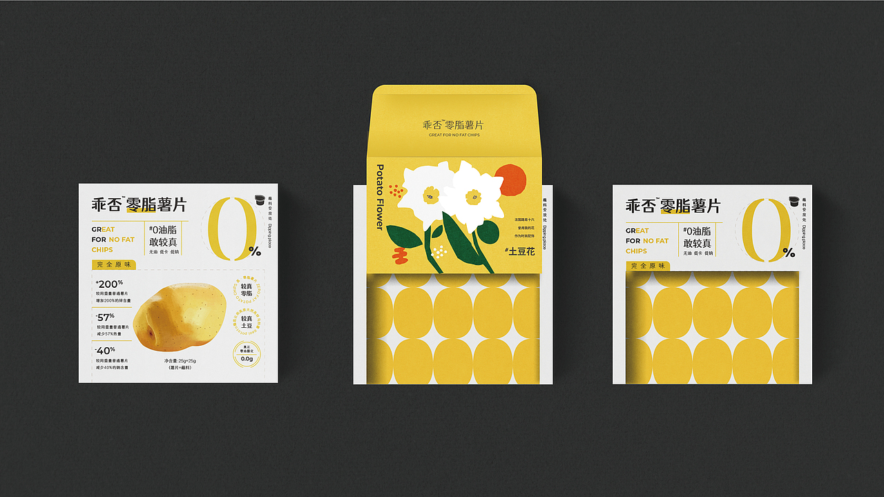 乖否X無非®️品牌-薯片包装设计（图ZMjcwNDM1MDQ4） - 包装 - 站酷设计师無非Brand原创素材 - 站酷ZCOOL