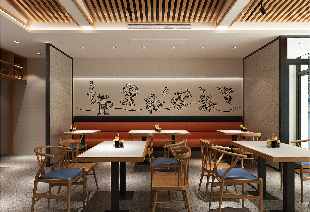 捌拾捌线 米线店VI