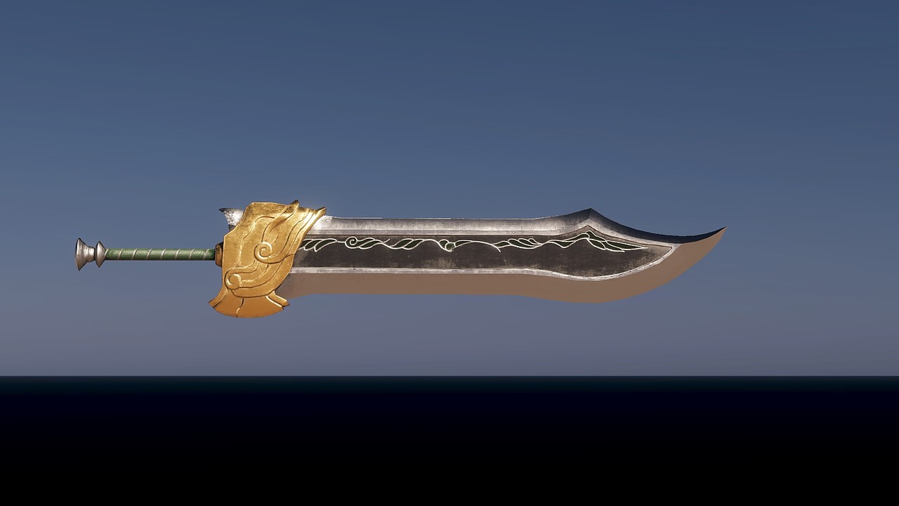 工艺品武器造型设计