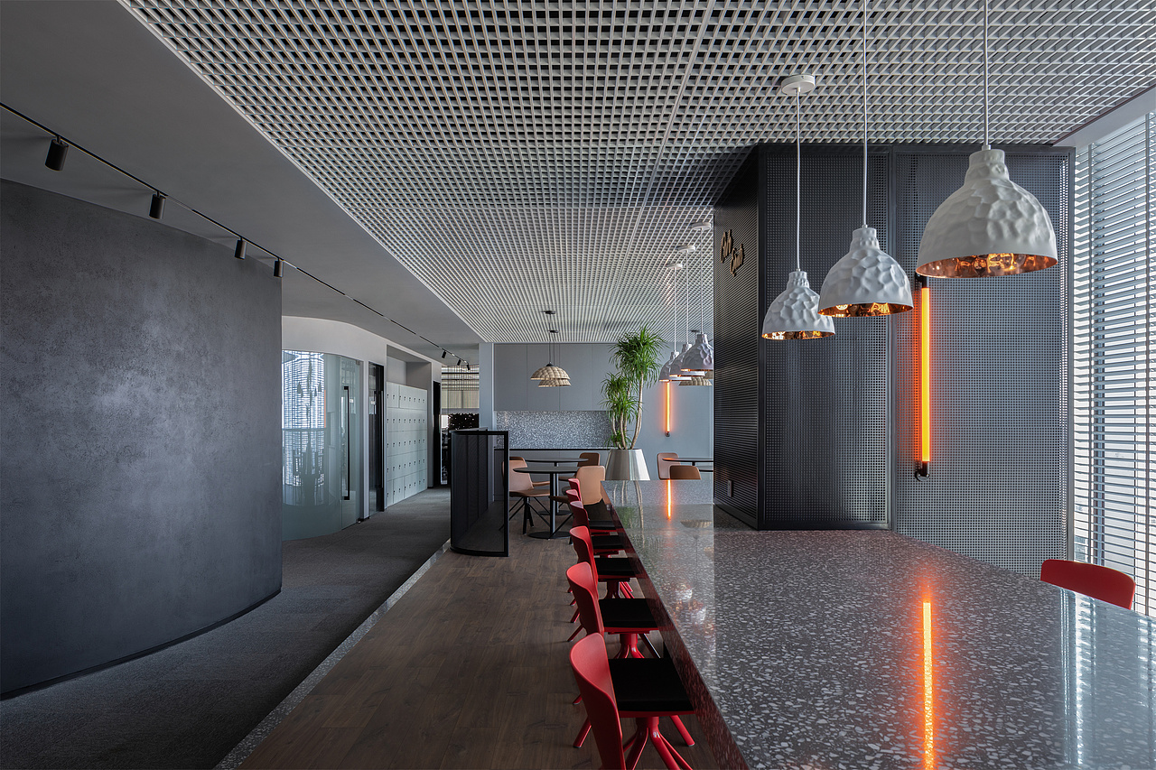 嘉华中心｜860㎡办公空间，循光而至（图ZMzQxMjE0Mzg0） - 商业空间设计 - 站酷设计师邵延凤室内设计师原创素材 - 站酷ZCOOL