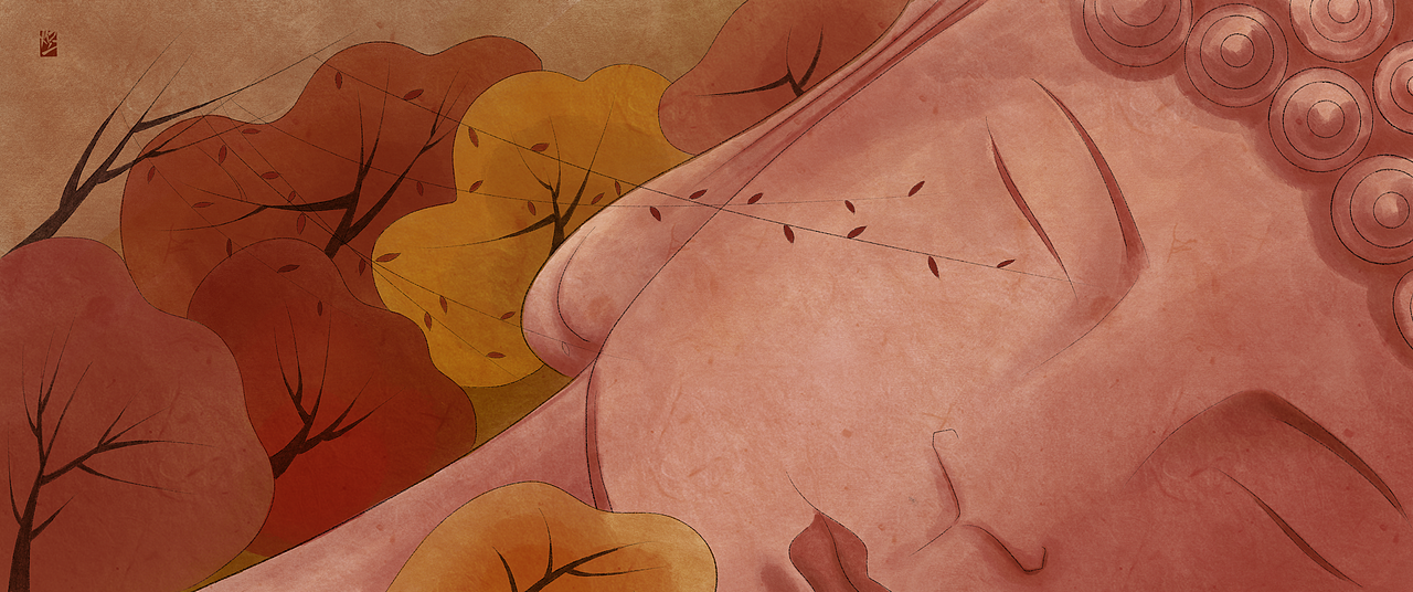 原创系列插画《这一遭》（图ZMjY1MDQzNzEy） - 创作习作 - 站酷设计师炽一和尚原创素材 - 站酷ZCOOL