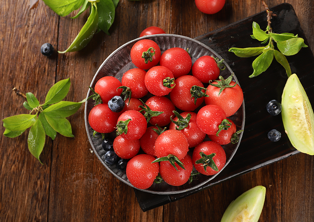 樱桃小番茄丨飞鸟电商——专注生鲜电商拍摄设计