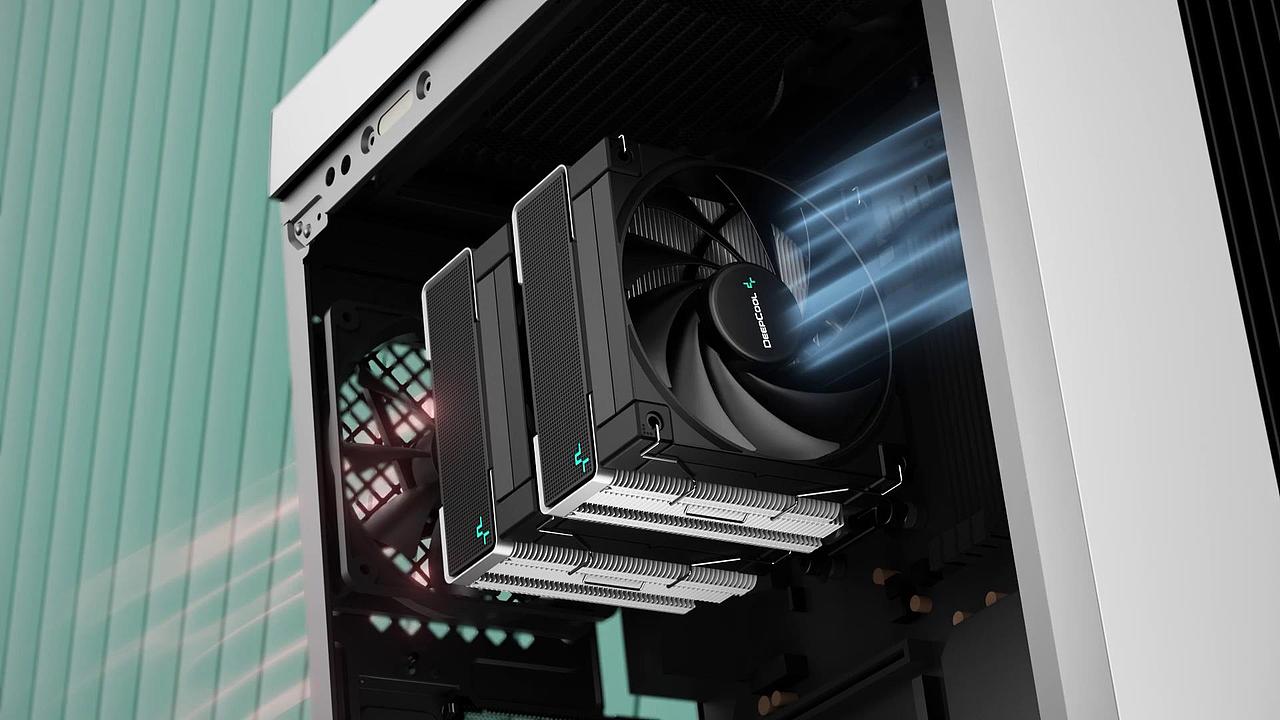 风冷散热器AK620三维宣传动画