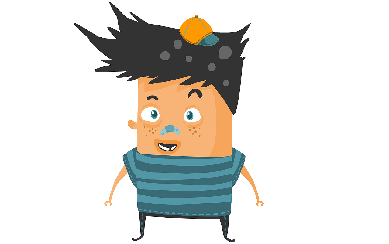 动画片橡皮泥大盗形象设计