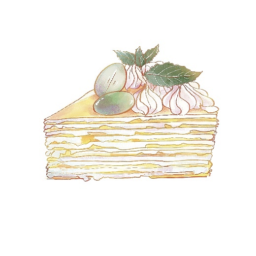 青春是一场甜甜的梦-甜品贴纸（图ZMjQyMTQwNjA4） - 创作习作 - 站酷设计师汤圆十二斤原创素材 - 站酷ZCOOL
