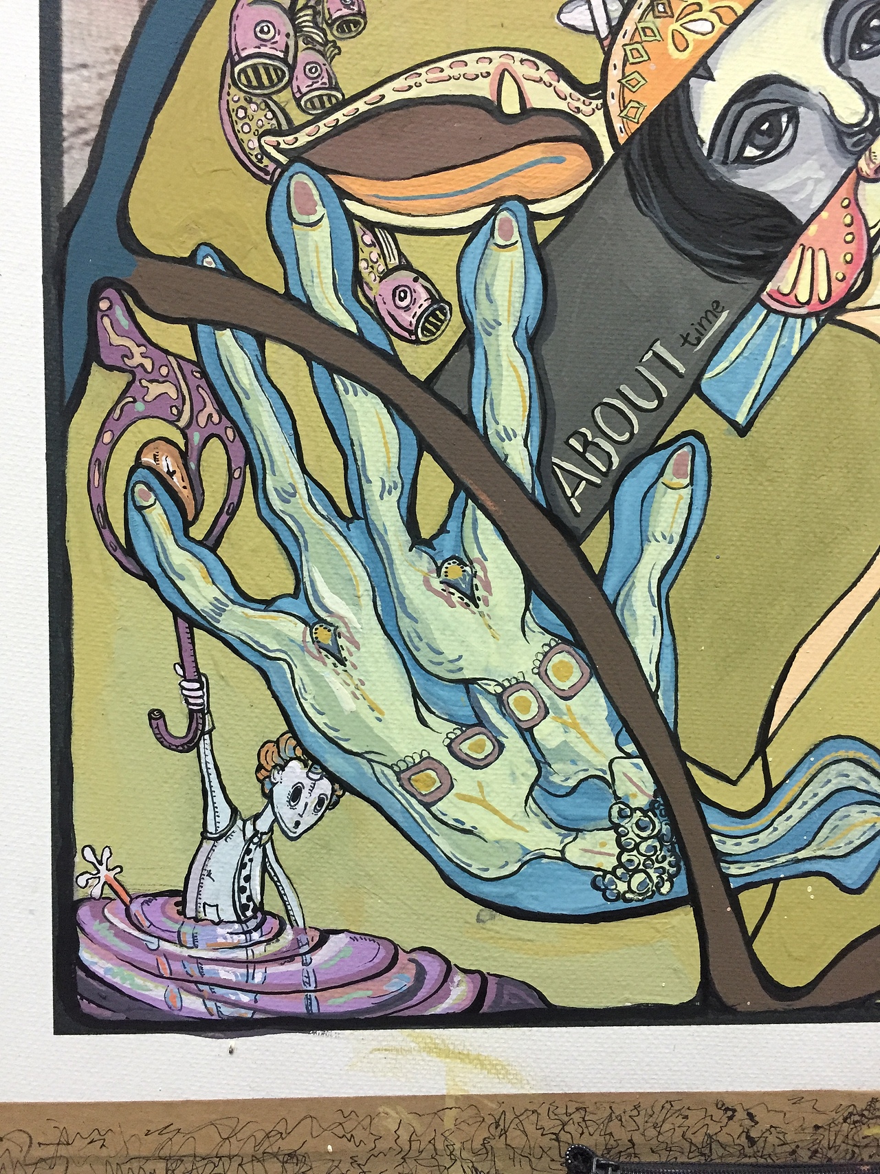 《你还是你，并没有变好》（图ZOTMwNDQ1ODg=） - 新锐潮流插画 - 站酷设计师negus33原创素材 - 站酷ZCOOL