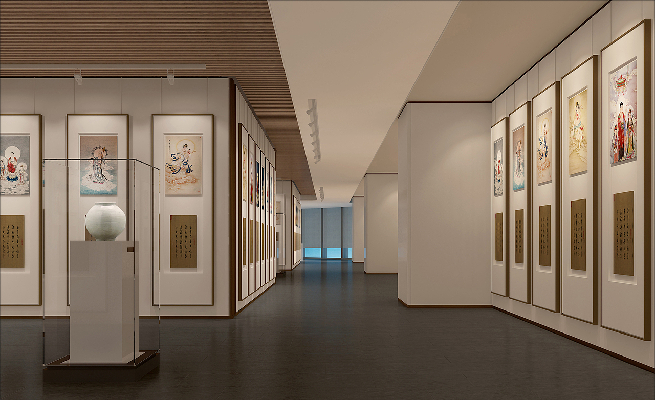 绣花针作品 |世贸禅修艺术馆 · 心灵的培育