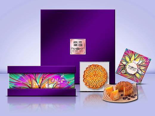 尚禾集团中秋月饼礼盒包装设计