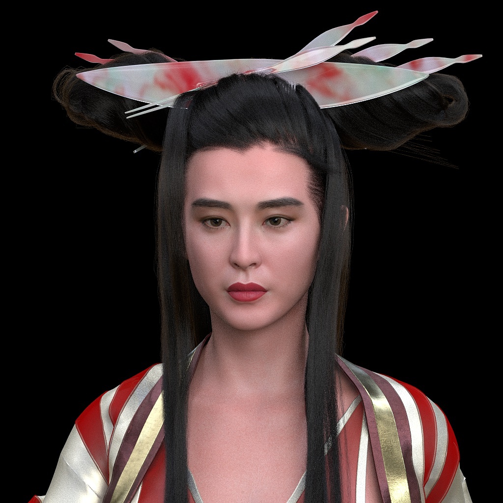 倩女幽魂 小卓 王祖贤（图ZMjU5MTQ4MjQ0） - 人物/生物 - 站酷设计师熠rendering原创素材 - 站酷ZCOOL
