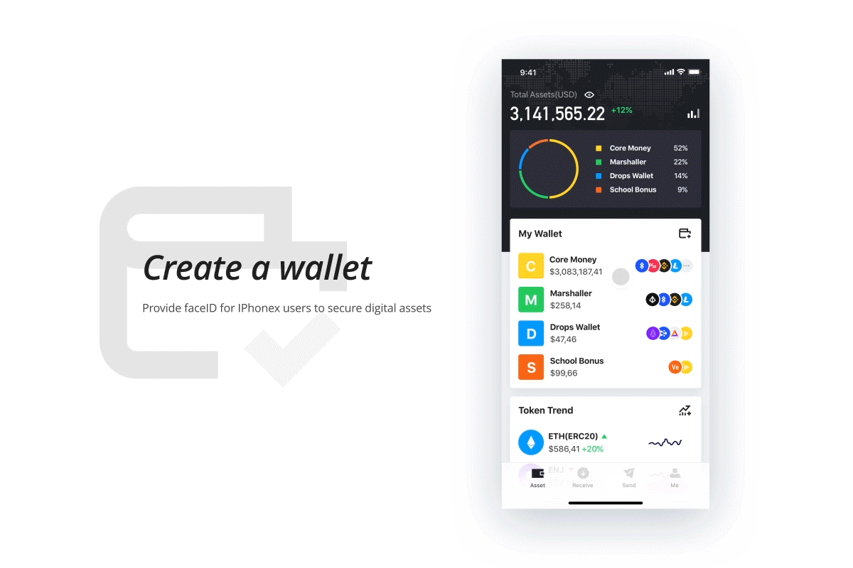 Nebulas Wallet(图ZMTIwODQ1Njc2) - APP界面 - 站酷设计师大宝蛋原创素材 - 站酷ZCOOL