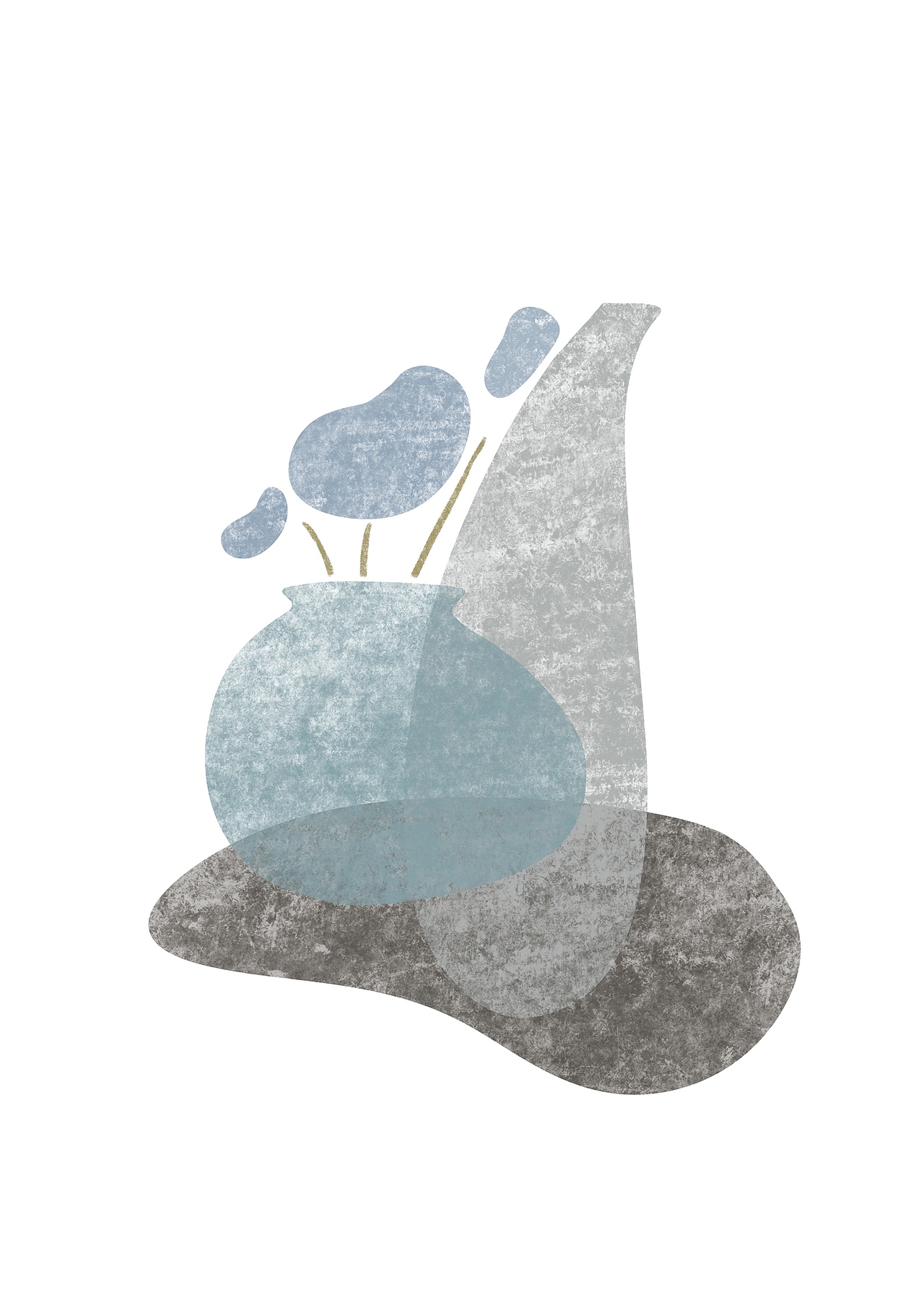 《羌灰》（图ZMTQ3OTA1MTc2） - 商业插画 - 站酷设计师胡作原创素材 - 站酷ZCOOL