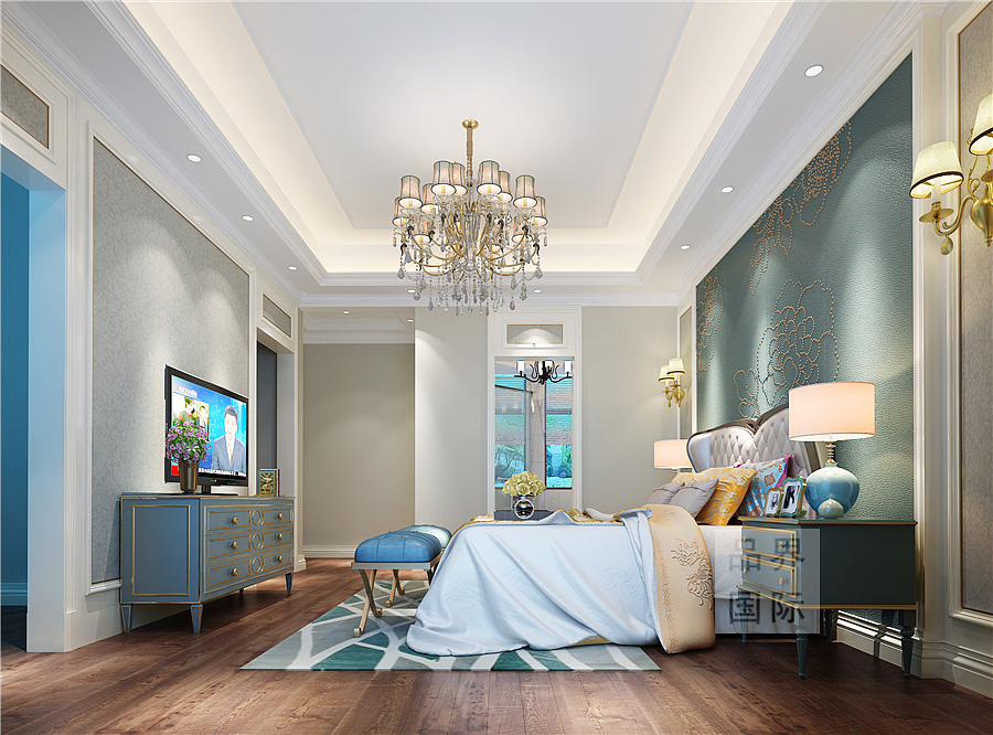 别墅样板间350平北欧设计效果图