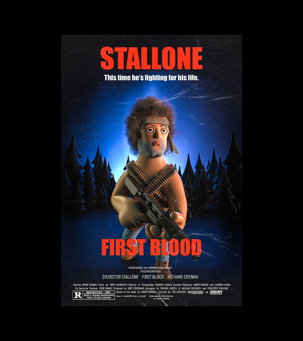 《第一滴血》RAMBO（图ZMjMyMjU3NDky） - 人物/生物 - 站酷设计师2diamond9原创素材 - 站酷ZCOOL