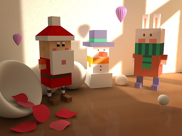 c4d近期的一些小練習（圖ZMTYzMjMzODYw） - 其他三維 - 站酷設計師小琳想擺爛原創(chuàng)素材 - 站酷ZCOOL