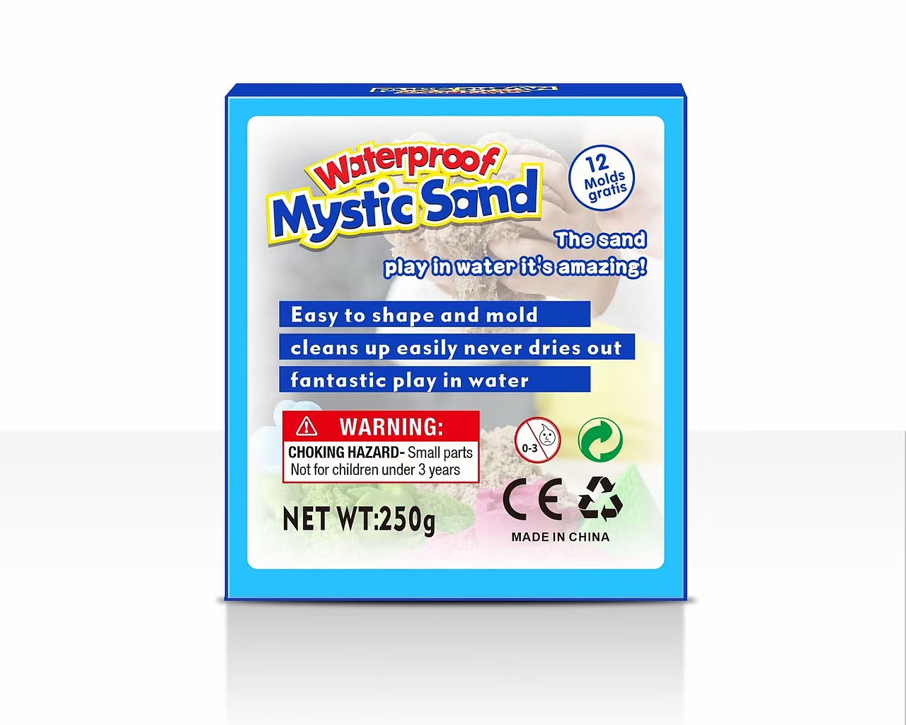 奇妙的沙子 儿童玩具包装设计