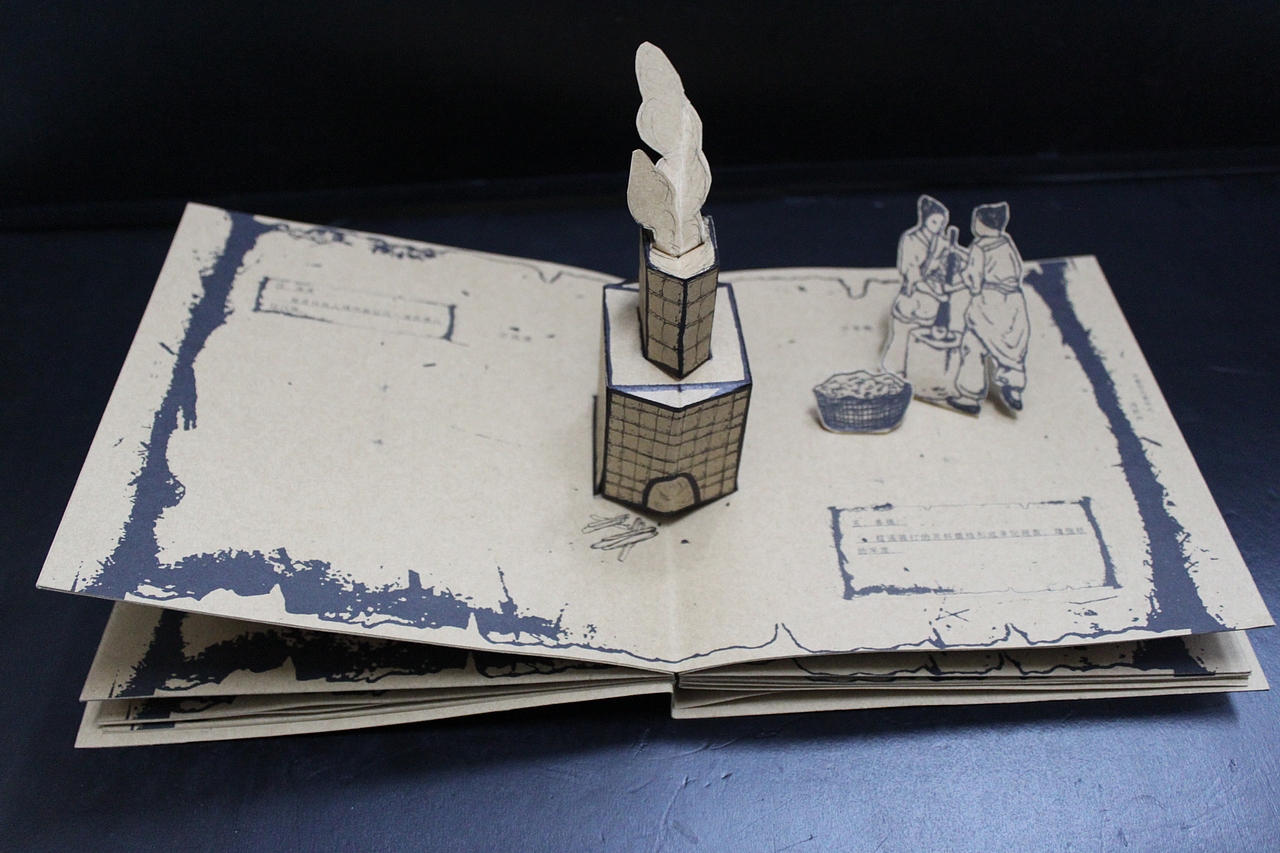 pop-up book 之造纸术（图ZMTI2MTM2OTI=） - 书籍/画册 - 站酷设计师大倪和米汤原创素材 - 站酷ZCOOL