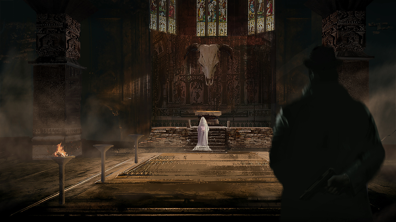 祭坛|插画|概念设定|你想吃小鱼干么 - 原创作品 - 站酷 (zcool)