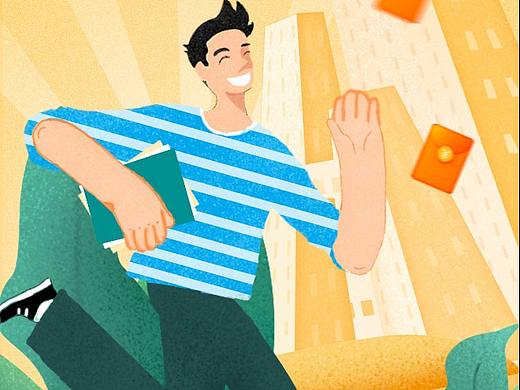 为知鸟APP设计的两张运营页