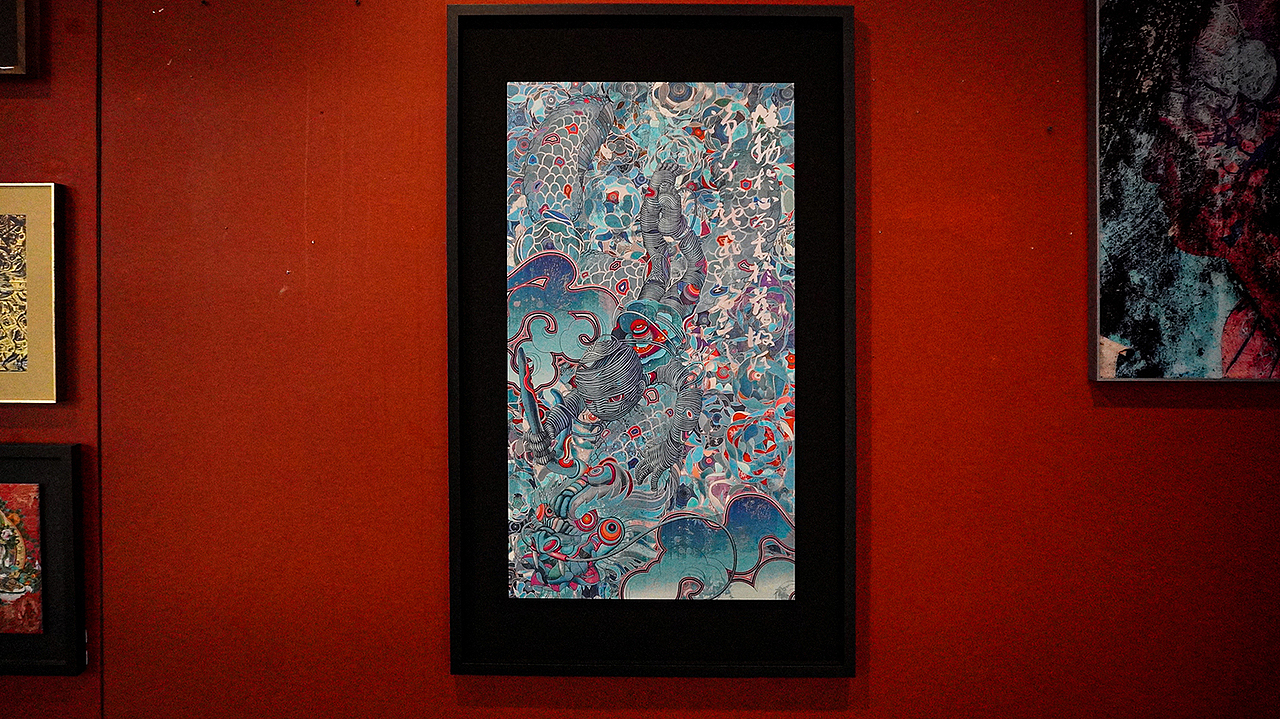 《涅槃》&《蓝》东方美学 | 佛教哲学绘画作品