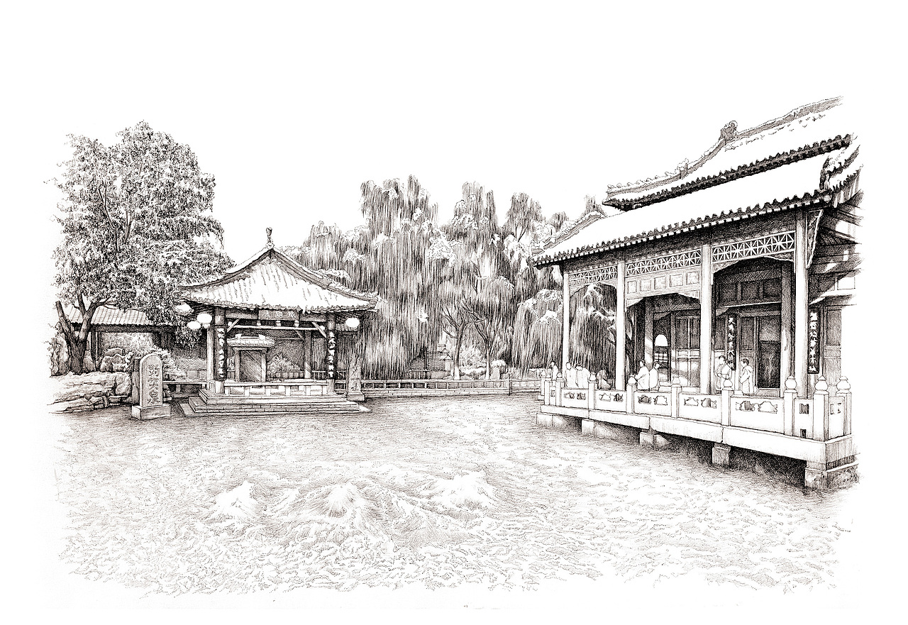 南京针管笔（图ZMTUwOTM0MzA4） - 艺术插画 - 站酷设计师Lao妖怪原创素材 - 站酷ZCOOL