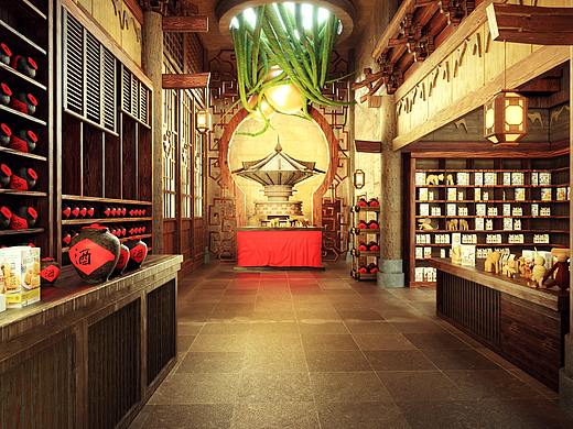 蜀山乐园3D渲染稿