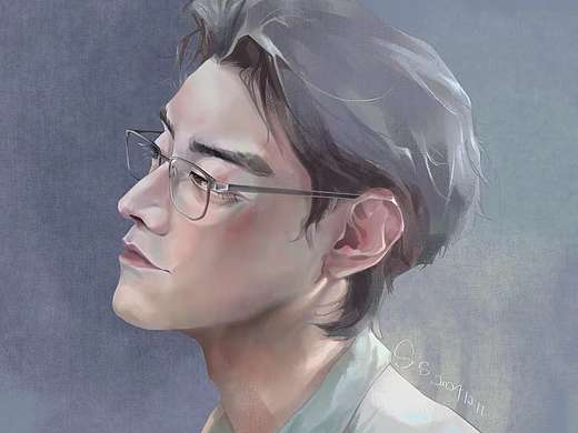 【美人又入画】感觉最近会画一些脑袋