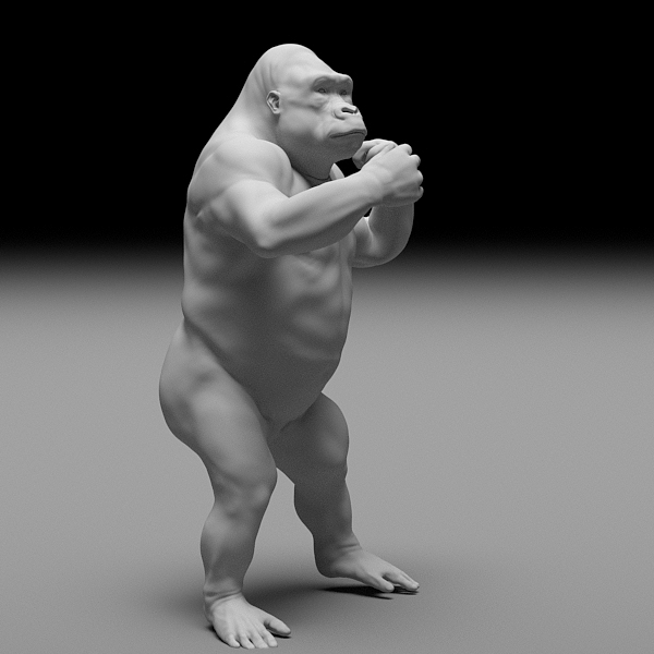 Ziva肌肉模拟 Gorilla