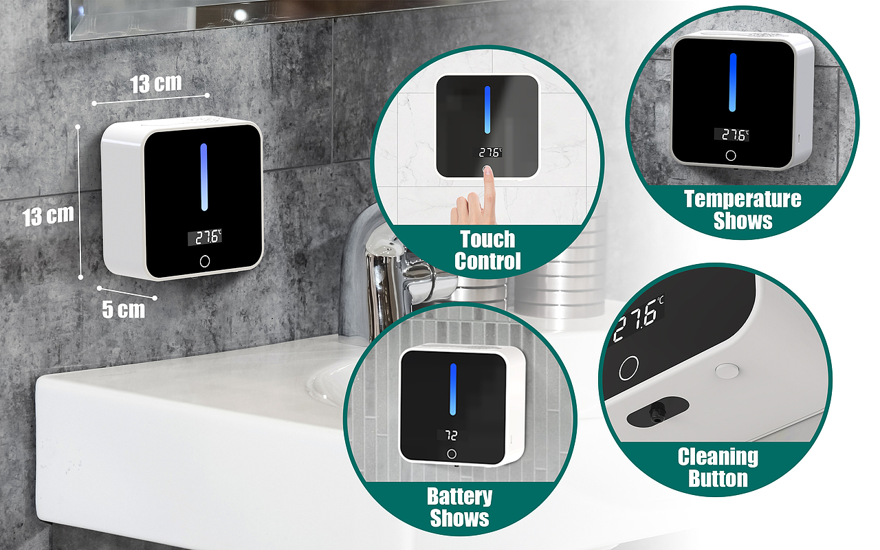 亚马逊A+PAGE海报——皂液器（图ZMjc4ODE5MjQ0） - 生活用品 - 站酷设计师穿鞋一米六原创素材 - 站酷ZCOOL