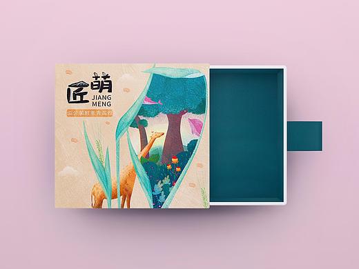 匠萌益生菌青苗粉包装设计